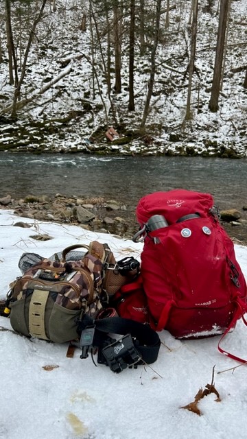 winter fly fishing