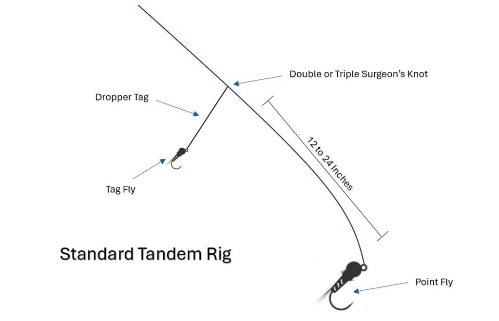 tandem nymph rig