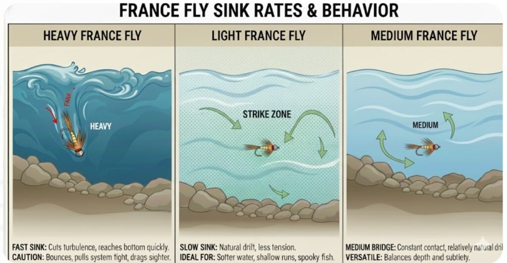 France Fly Sink Rate