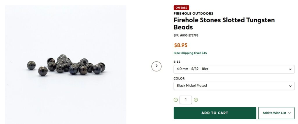 Firehole Slotted Tungsten