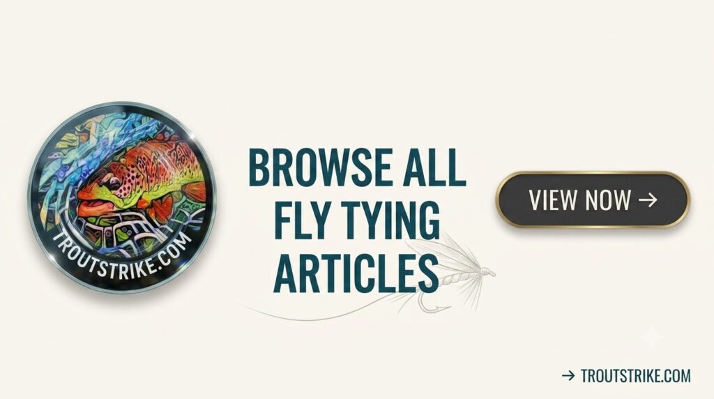how to tie trout flies